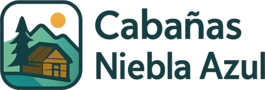 Cabañas Niebla Azul Logo